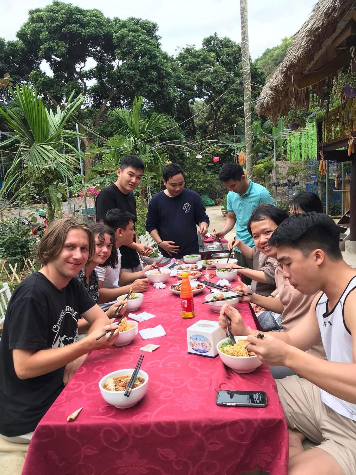 Bee Lucky Homestay Hien Hao 외부 사진